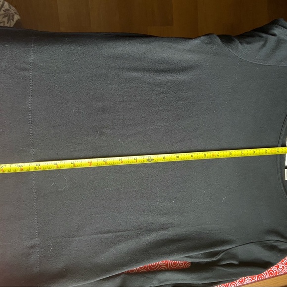 Dana Buchman Classic Black Long Sleeve Scoop Neck Top M 8 - 10 - Picture 8 of 8